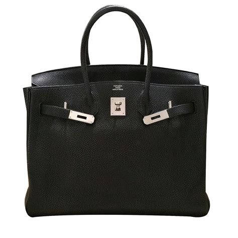 hermes birkin bag 35 togo black women's handbag|Hermes Birkin 25 price.